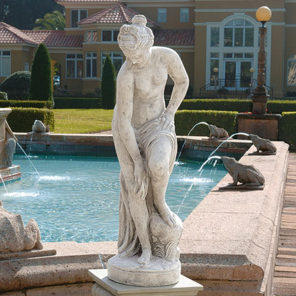 Bather Sculpture By Allegrain